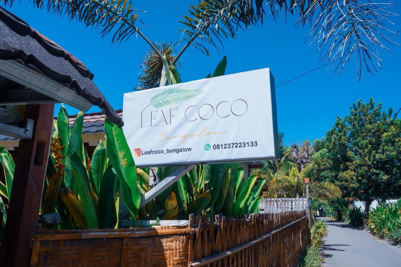 Leaf Coco Bungalow Gili Air Buitenkant foto