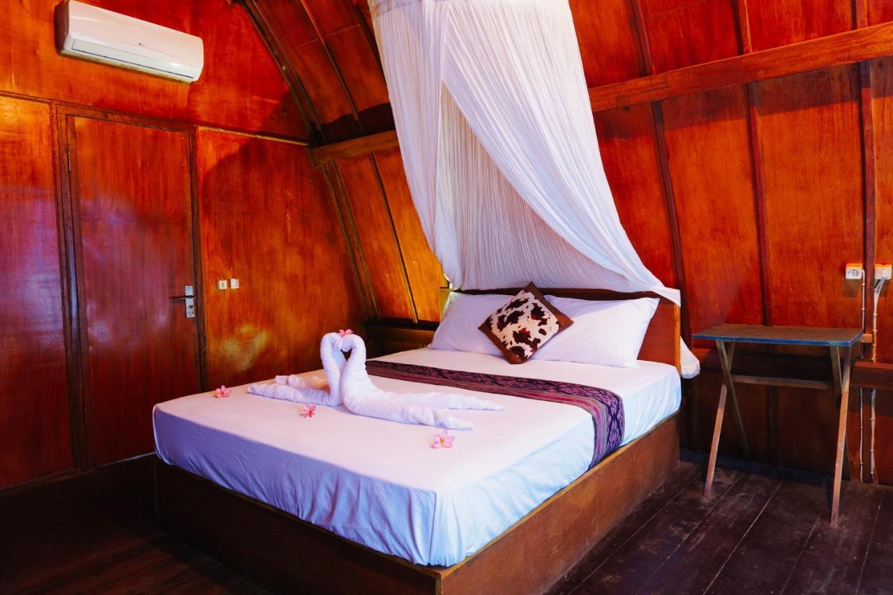 Leaf Coco Bungalow Gili Air Buitenkant foto