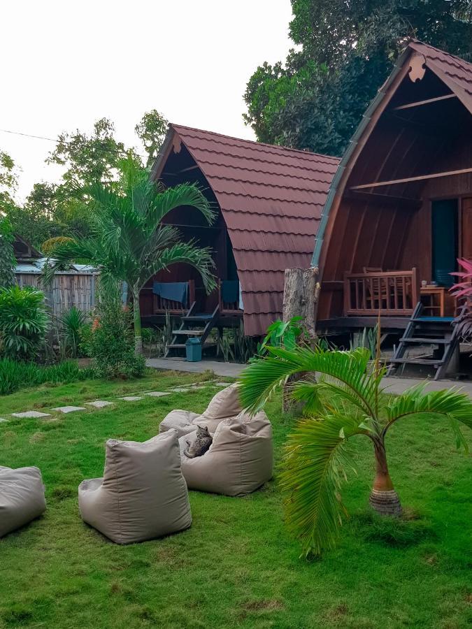 Leaf Coco Bungalow Gili Air Buitenkant foto