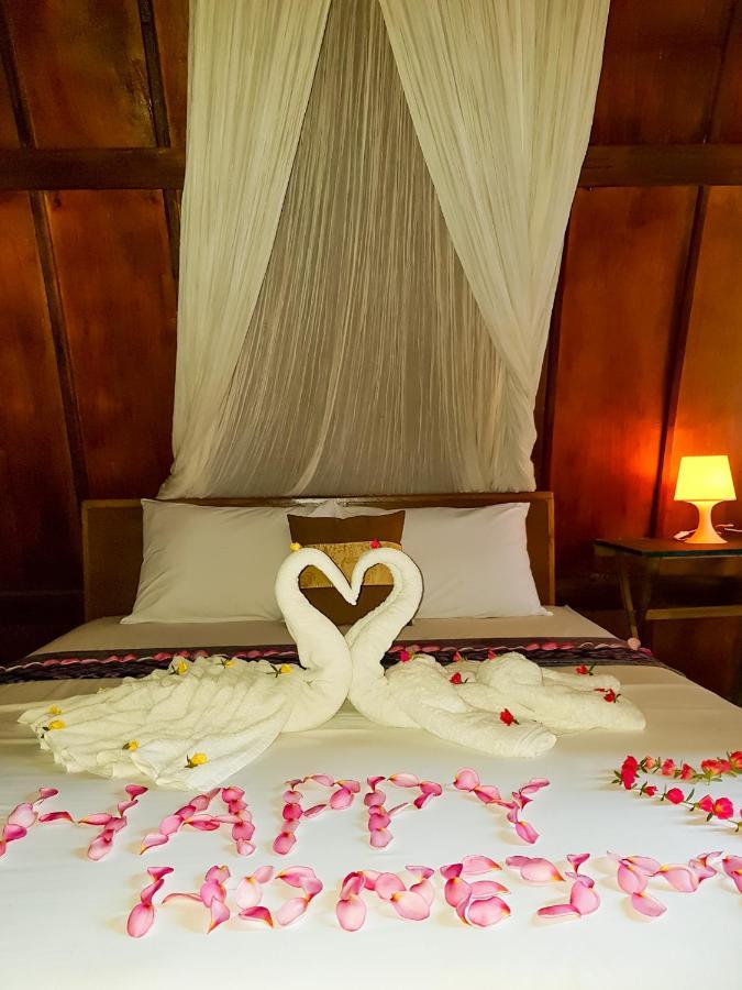 Leaf Coco Bungalow Gili Air Buitenkant foto